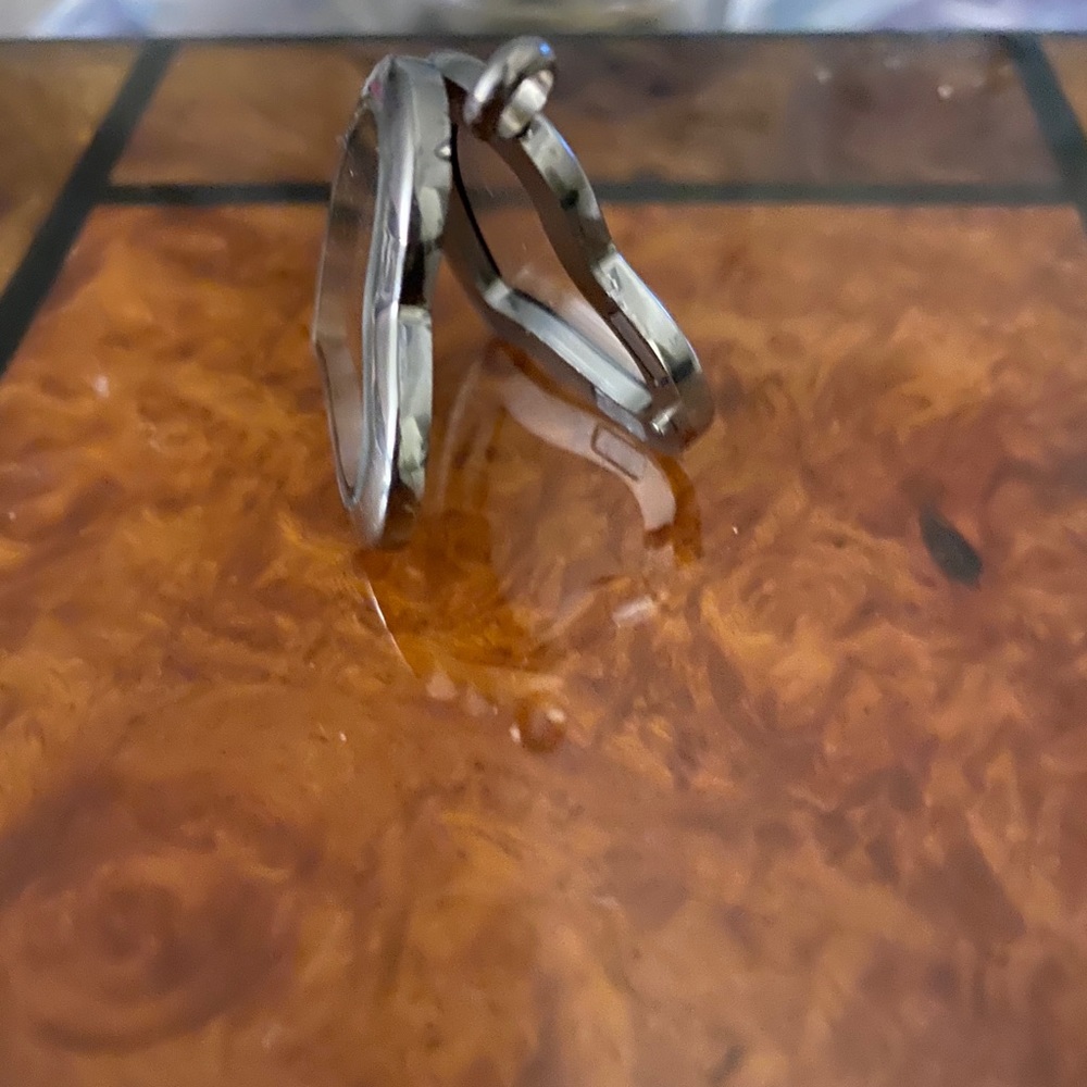 Glass Heart Locket Pendant